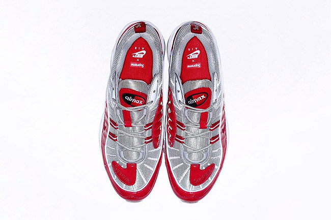 Supreme Nike Air Max 98 Red Sneakerfiles