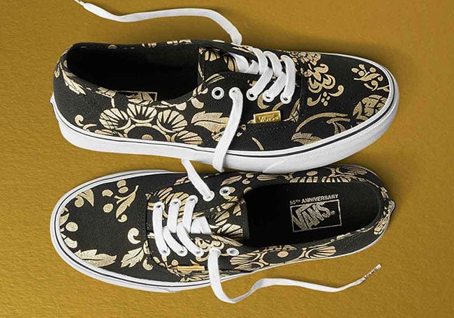 Vans 50th Anniversary Gold Collection