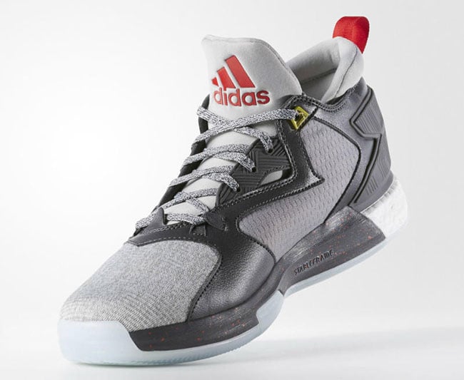 adidas D Lillard 2 Boost Grey Heather