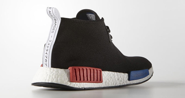 adidas NMD Chukka OG Black White Blue Red