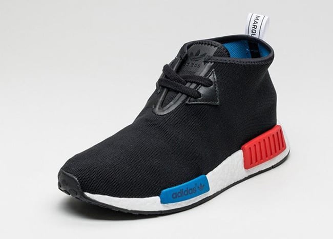 adidas NMD Chukka OG Black White Blue Red