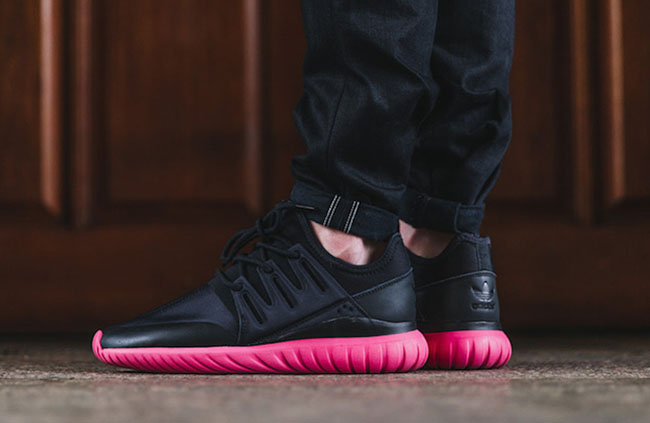 adidas tubular radial rose gold