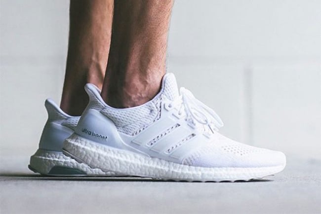 adidas Ultra Boost Triple White Releasing