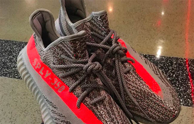 Upcoming adidas Yeezy Boost with a Bright Stripe