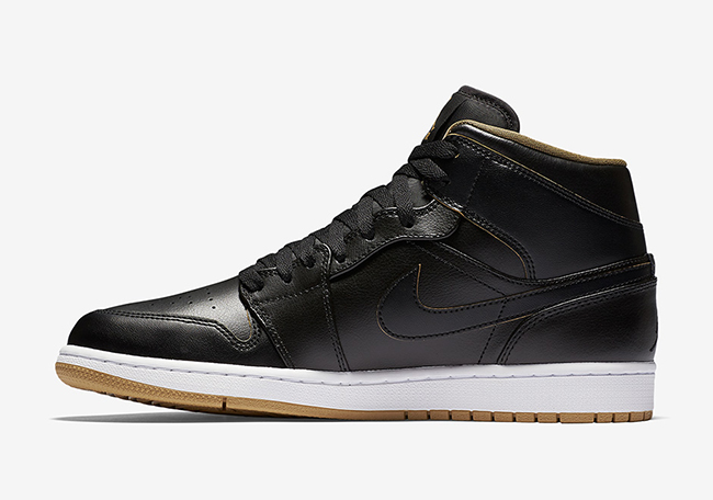 Air Jordan 1 GS Black Gold