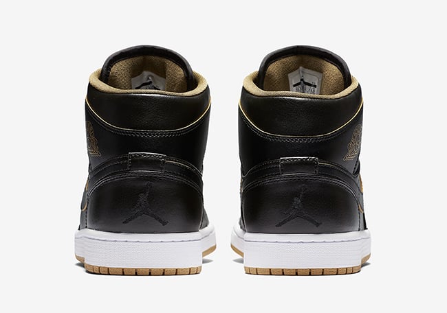 Air Jordan 1 GS Black Gold