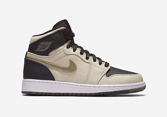 Air Jordan 1 GS Heiress Sail Baroque Brown