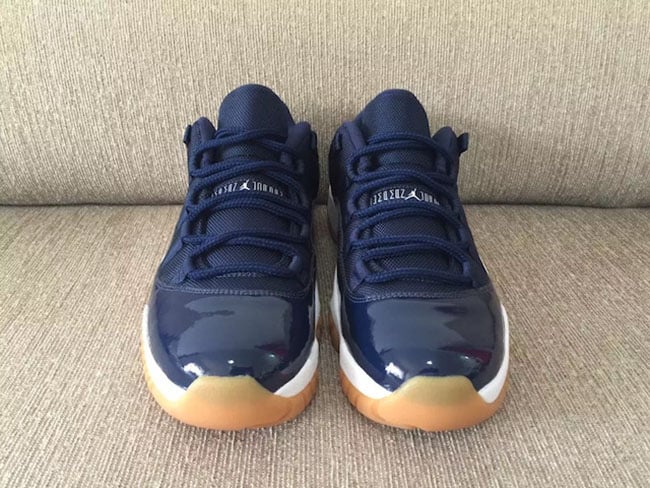 Air Jordan 11 Low Midnight Navy Gum