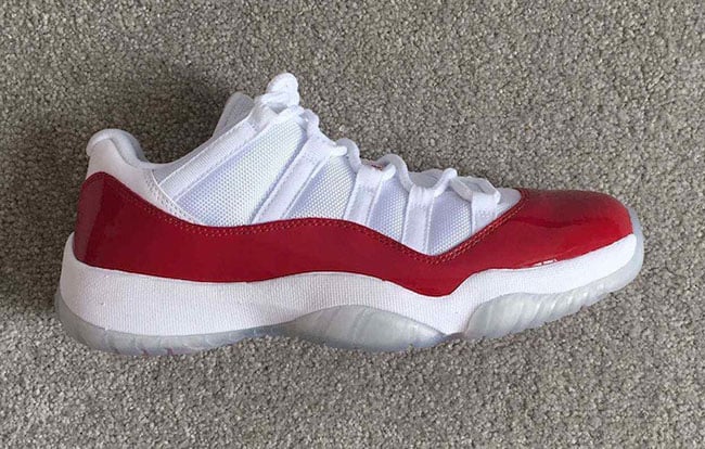 Air Jordan 11 Low Varsity Red 2016