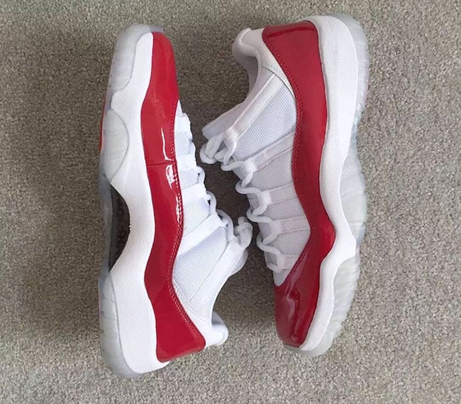 Air Jordan 11 Low Varsity Red 2016