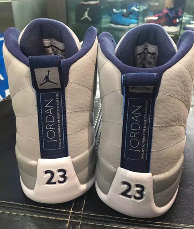 Air Jordan 12 Grey Blue 2016