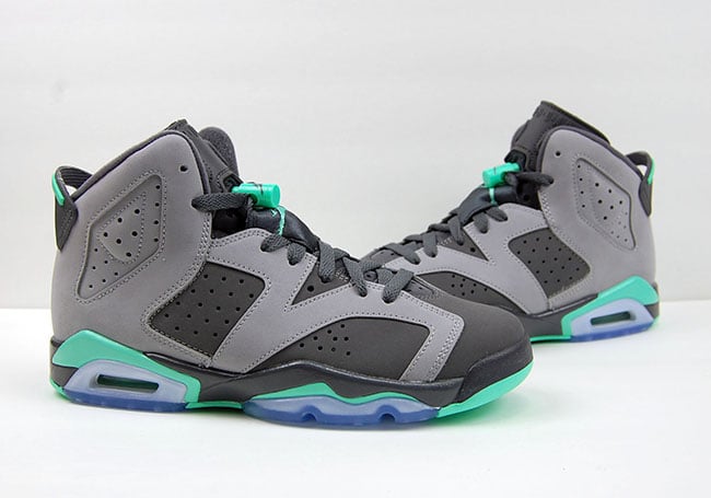 jordan 6 grey and green