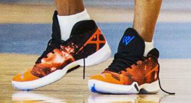 Russell Westbrook Spotted in Air Jordan XXX ‘Cosmos’ PE