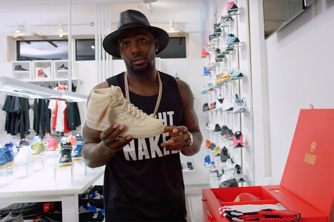 Dez Bryant Goes Sneaker Shopping