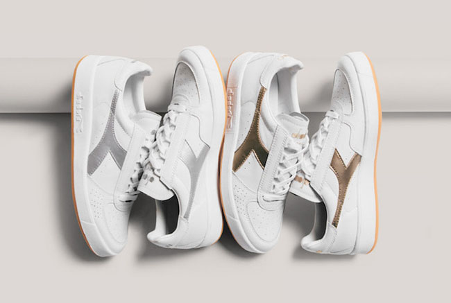 Diadora Drops the B. Elite in ‘Gold’ and ‘Silver’