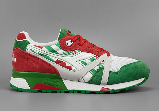 Diadora N9000 Italy USA Flag Pack