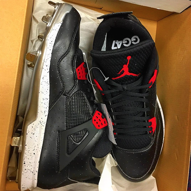 Gio Gonzalez Air Jordan 4 Opening Day