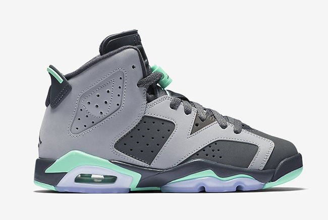 Green Glow Air Jordan 6 GS Retro