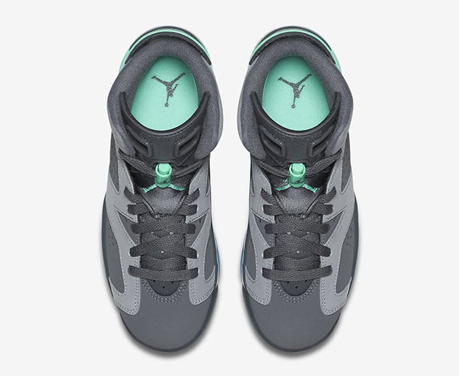 Green Glow Air Jordan 6 GS Retro