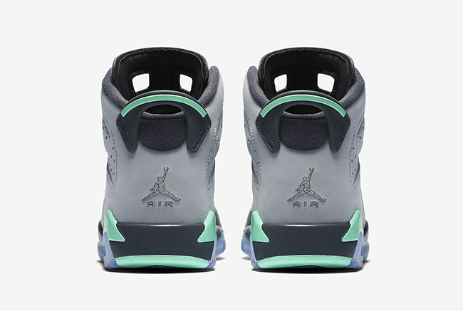 Green Glow Air Jordan 6 GS Retro