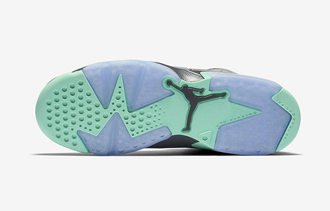 Green Glow Air Jordan 6 GS Retro