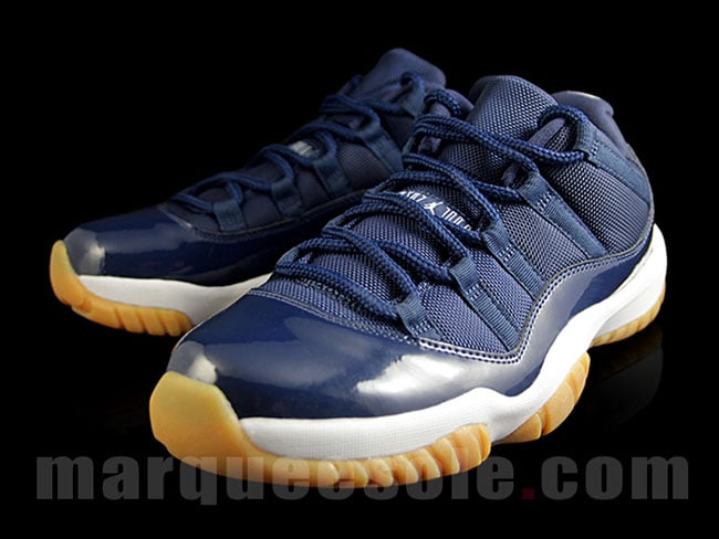 Jordan 11 Low Navy Gum