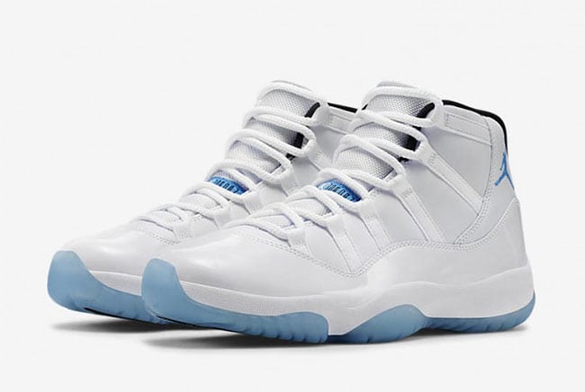 The ‘Legend Blue’ Air Jordan 11 Restocked