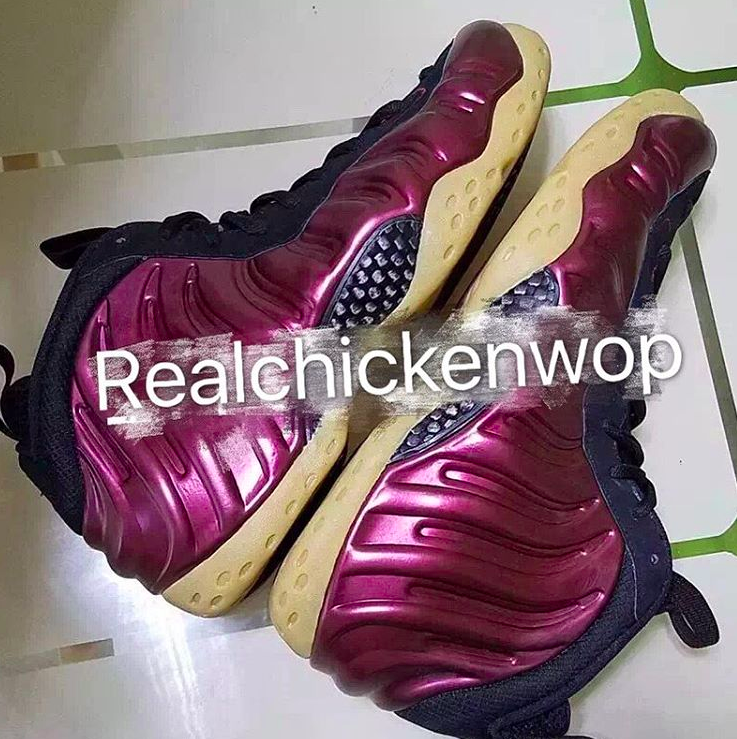 Maroon Nike Foamposite One