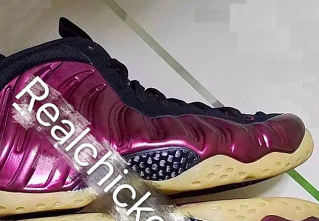 Maroon Nike Foamposite One