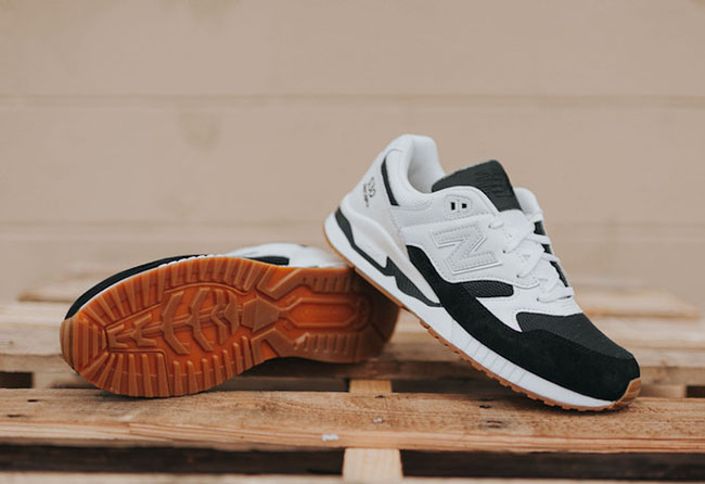 new balance 530 white black gum