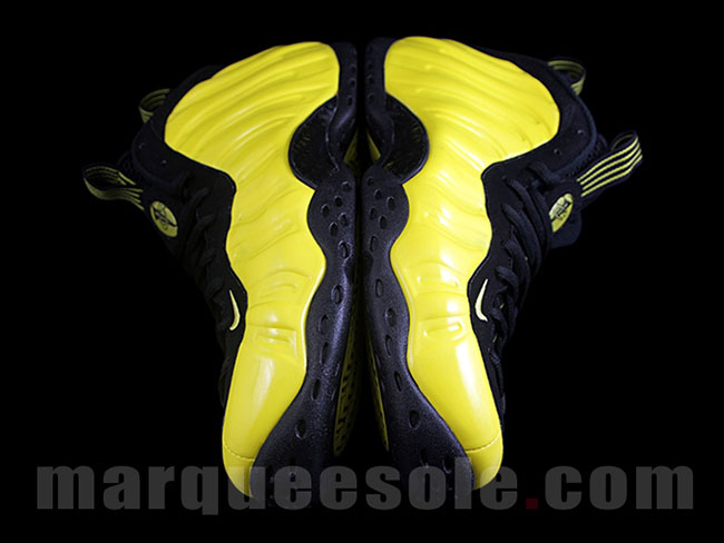 Nike Air Foamposite One Yellow Black