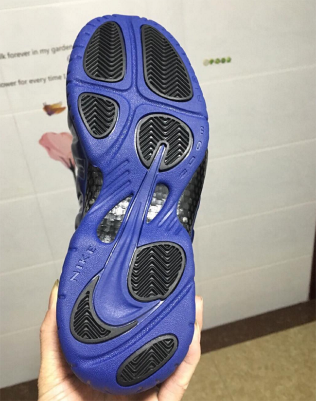 Nike Air Foamposite Pro Hyper Cobalt Blue Black