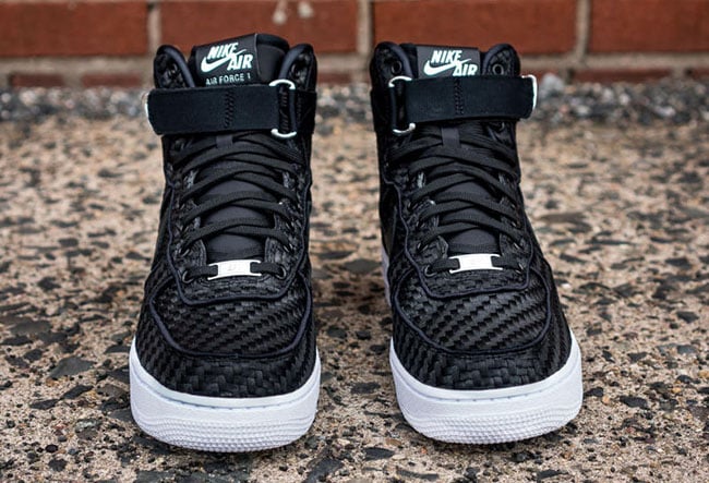 Nike Air Force 1 High Black Woven | SneakerFiles