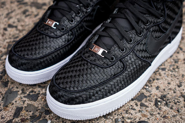 Nike Air Force 1 High Black Woven