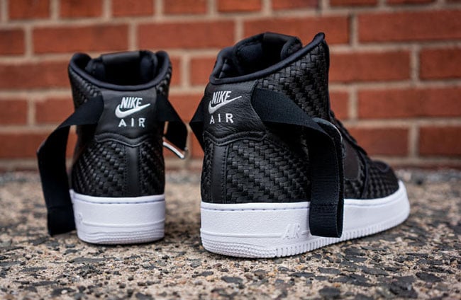 Nike Air Force 1 High Black Woven