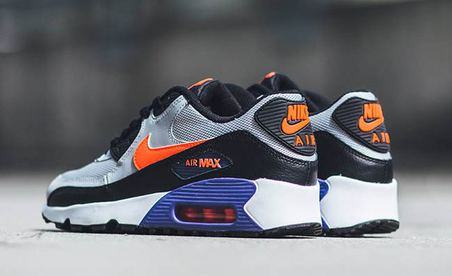 Nike Air Max 90 Wolf Grey Total Crimson Dark Purple