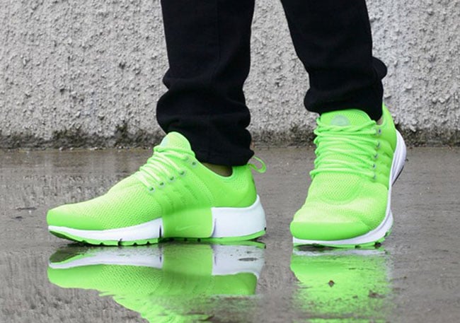 neon nike air presto