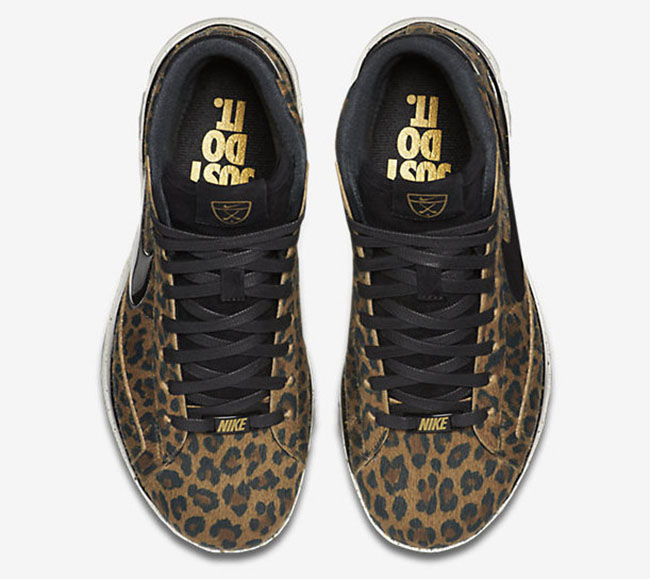 animal print golf shoes