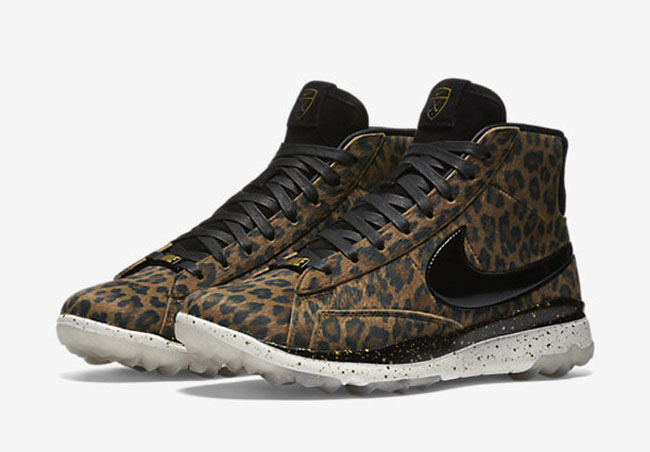 The Nike Blazer Golf Comes With Leopard Print