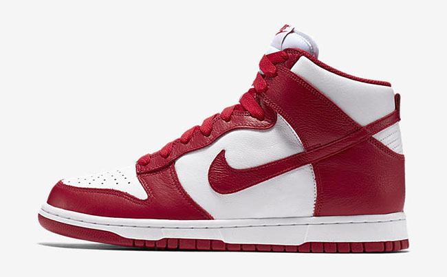 Nike Dunk College Color Red