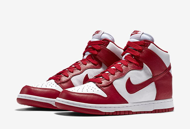 Nike Dunk College Color Red