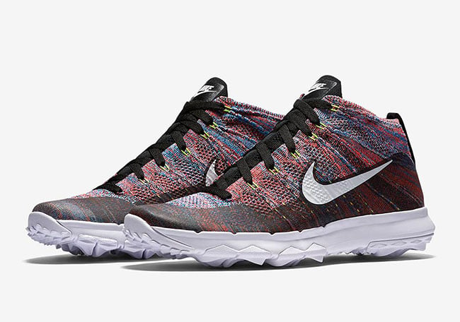 Nike Flyknit Chukka Golf Multicolor