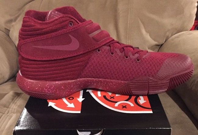 Nike Kyrie 2 Team Red Suede