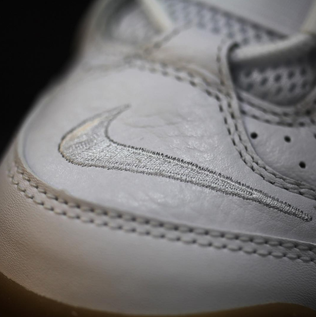 Nike More Uptempo White Gum