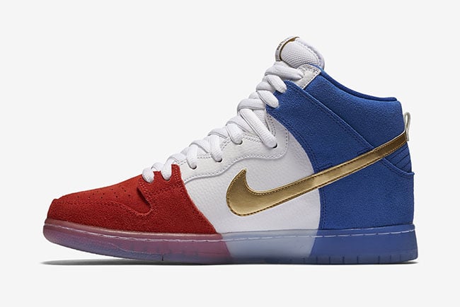 Nike SB Dunk High France Flag