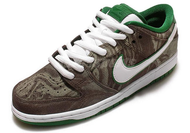 Nike SB Dunk Low Khaki Pine Green