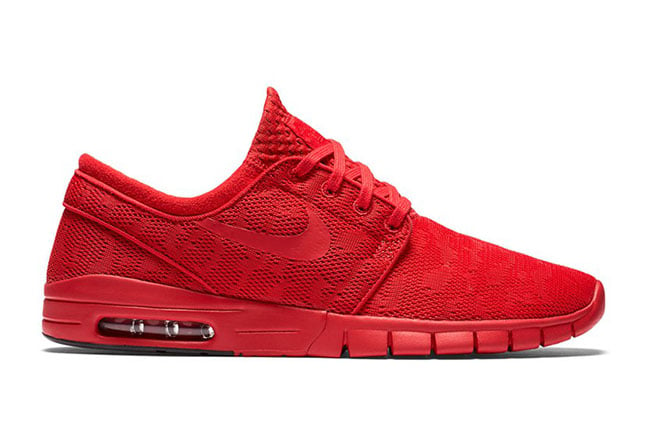 Red Runs Through the Nike SB Stefan Janoski Max