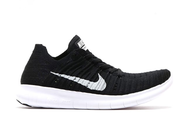 Nike WMNS Free RN Flyknit Black White