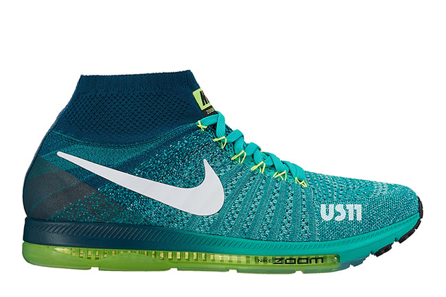 Nike Zoom All Out Flyknit Green Volt