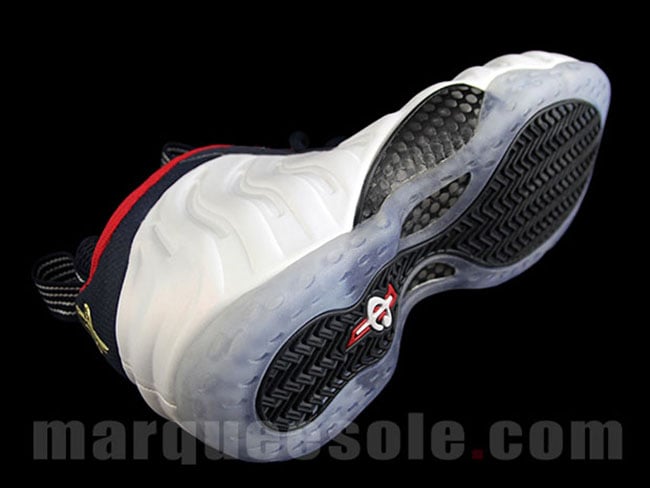 Olympic Nike Foamposite One Gold Medal
